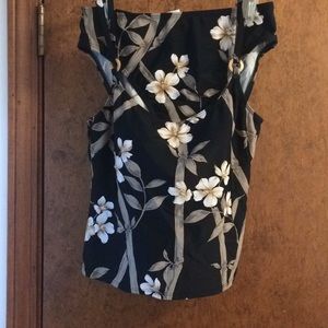 Sessa two piece suit w/coverup size M
